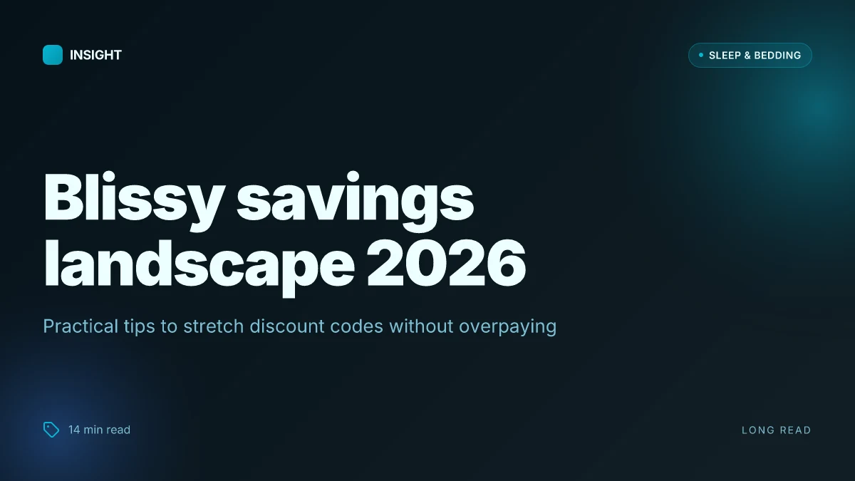 What makes a blissy discount code genuinely worth using in 2026