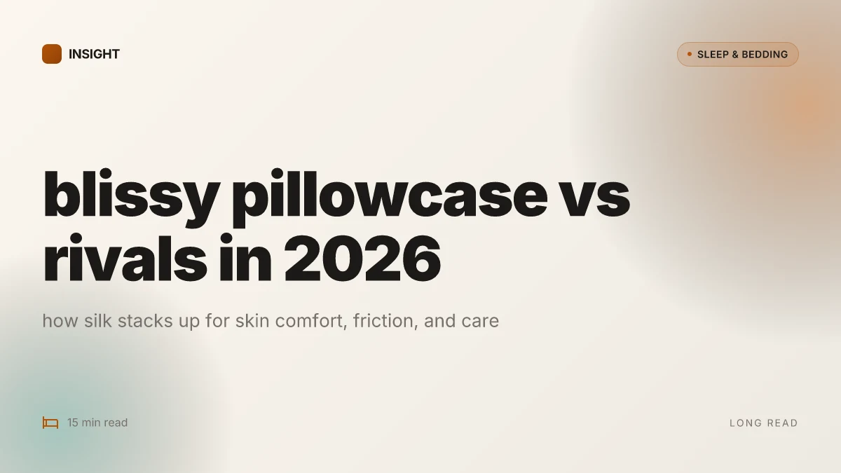 What makes a blissy pillowcase different from cotton and other silk options in 2026